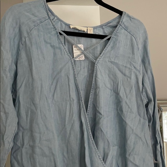 Denim Blouse - Picture 2 of 8